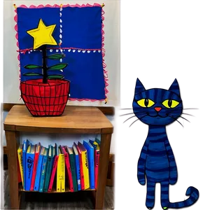 Pete The Cat And The Surprise Teacher Png 05252024 PNG image