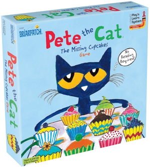 Pete The Cat Missing Cupcakes Game Box PNG image