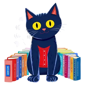 Pete The Cat Reading Book Png 05252024 PNG image