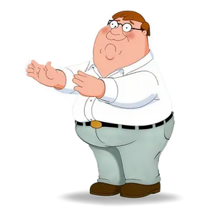 Peter Griffin In Action Png 10 PNG image