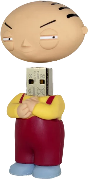 Peter Griffin U S B Drive Figure PNG image