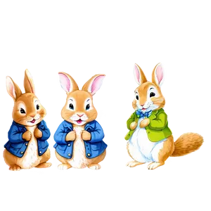 Peter Rabbit Birthday Party PNG Rph47 PNG