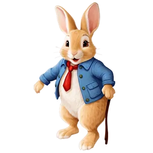 Peter Rabbit Cartoon Design Png 06262024 PNG image