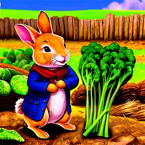 Peter Rabbit Harvest Time PNG 06262024