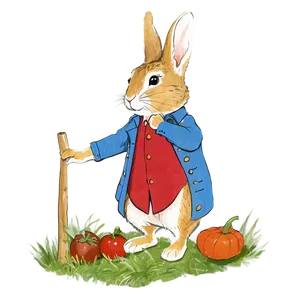 Peter Rabbit Harvest Time PNG Oar