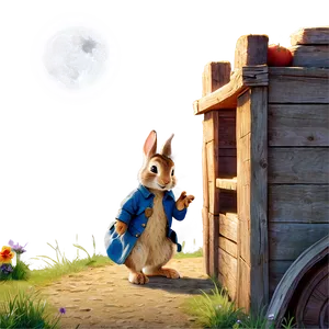 Peter Rabbit In The Moonlight PNG 48