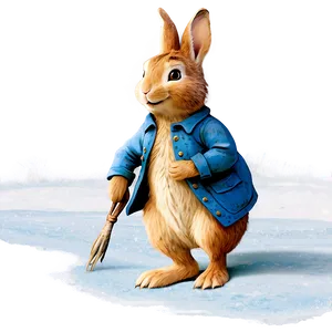 Peter Rabbit In The Snow Png 84 PNG image