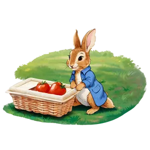 Peter Rabbit Sunny Day Picnic PNG Gey27 PNG
