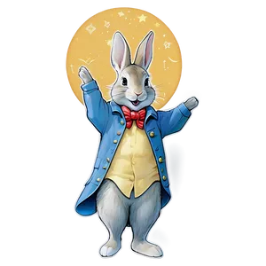Peter Rabbit Under The Stars PNG Gqa PNG