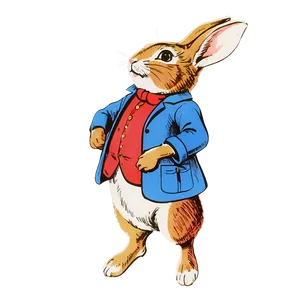 Peter Rabbit Vintage Drawing PNG Rli PNG
