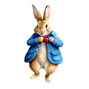 Peter Rabbit Watercolor Art PNG 89 PNG