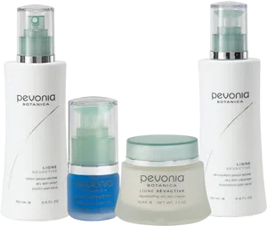 Pevonia Skincare Products PNG image
