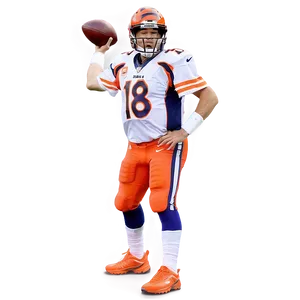 Peyton Manning In Action PNG 76