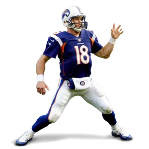 Peyton Manning Signature Move Png 06252024 PNG image