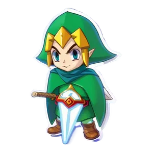 Phantom Hourglass Link PNG 05212024