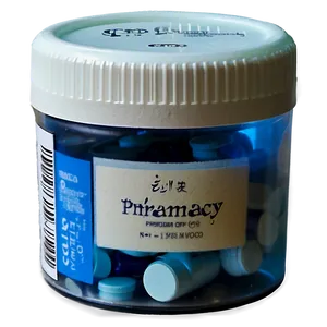 Pharmacy Pill Bottle PNG 17