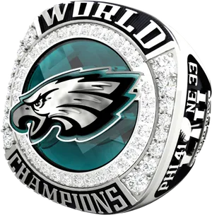 Philadelphia Eagles Championship Ring PNG