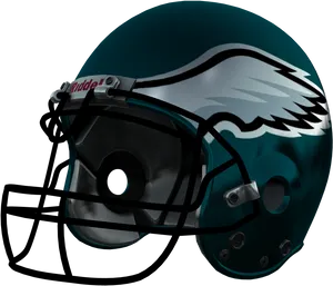 Philadelphia Eagles Football Helmet PNG