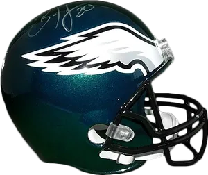 Philadelphia Eagles Signed Helmet PNG image