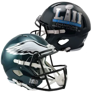 Philadelphia Eagles Super Bowl L I I Champions Helmets