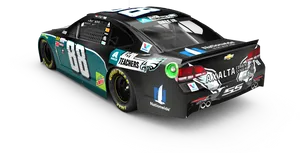 Philadelphia Eagles Themed N A S C A R Vehicle PNG