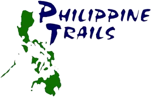 Philippine Trails Map Artwork PNG image