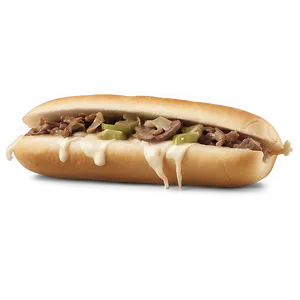 Philly Cheesesteak Sandwich PNG Lfk94
