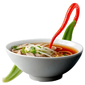 Pho And Sriracha Sauce PNG 06202024 PNG