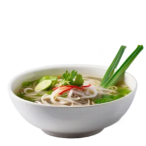 Pho Bo Vietnamese Soup PNG Woi37 PNG
