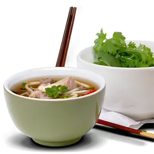 Pho In Ceramic Bowl Png 06202024 PNG image