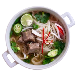 Pho Vietnamese Soup PNG 16