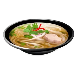 Pho Vietnamese Soup PNG Lvu