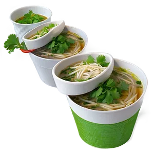 Pho With Fresh Cilantro Png Iph77 PNG image