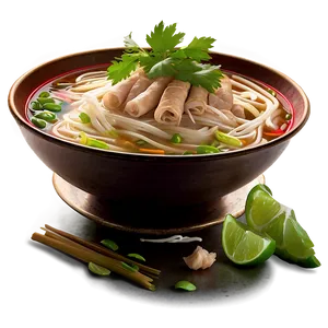 Pho With Thick Noodles Png 75 PNG image