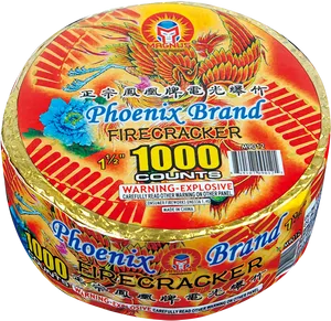 Phoenix Brand Firecracker Pack1000 Counts PNG image