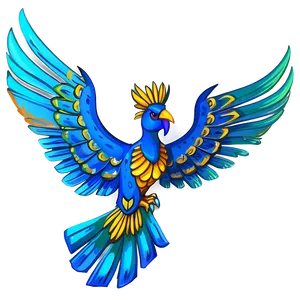 Phoenix Mythical Bird PNG 05032024