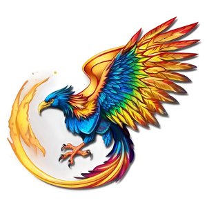 Phoenix Mythical Bird PNG Gcx