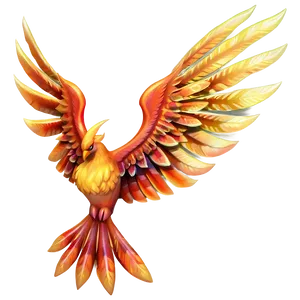 Phoenix Mythical Bird PNG Kym