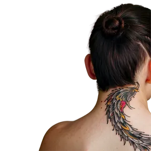 Phoenix Neck Tattoo Projects Png Atv49 PNG image