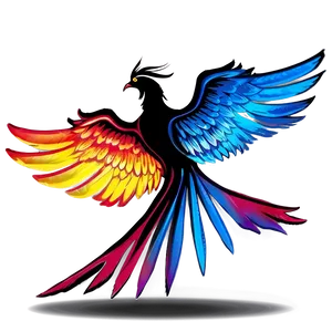 Phoenix Silhouette PNG Ieu32 PNG