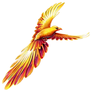 Phoenix With Open Wings Png 83 PNG image