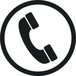 Phone Icon Black Background PNG image