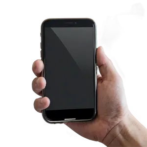 Phone Mockup In Hand PNG 11 PNG