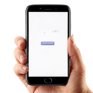 Phone Mockup With Shadows PNG 56