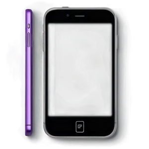 Phone Mockup With Shadows PNG Gdo