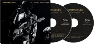 Phosphorescent Live Music Performance C D Design PNG