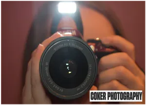 Photographer Reflectionin Camera Lens PNG