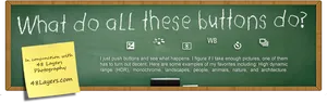 Photography Buttons Blackboard Concept PNG image