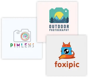 Photography Logo Designs Collection PNG image