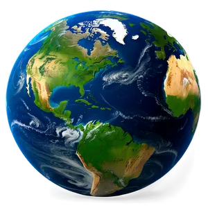 Photorealistic 3d Earth Png Mwt PNG image